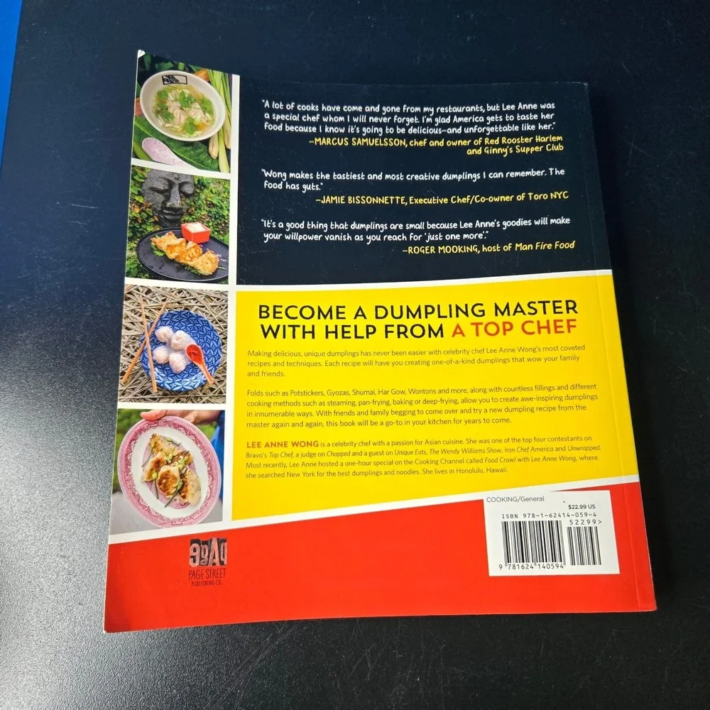 Lee Anne Wong Dumplings All Day Wong‎ Asian Paperback Cookbook